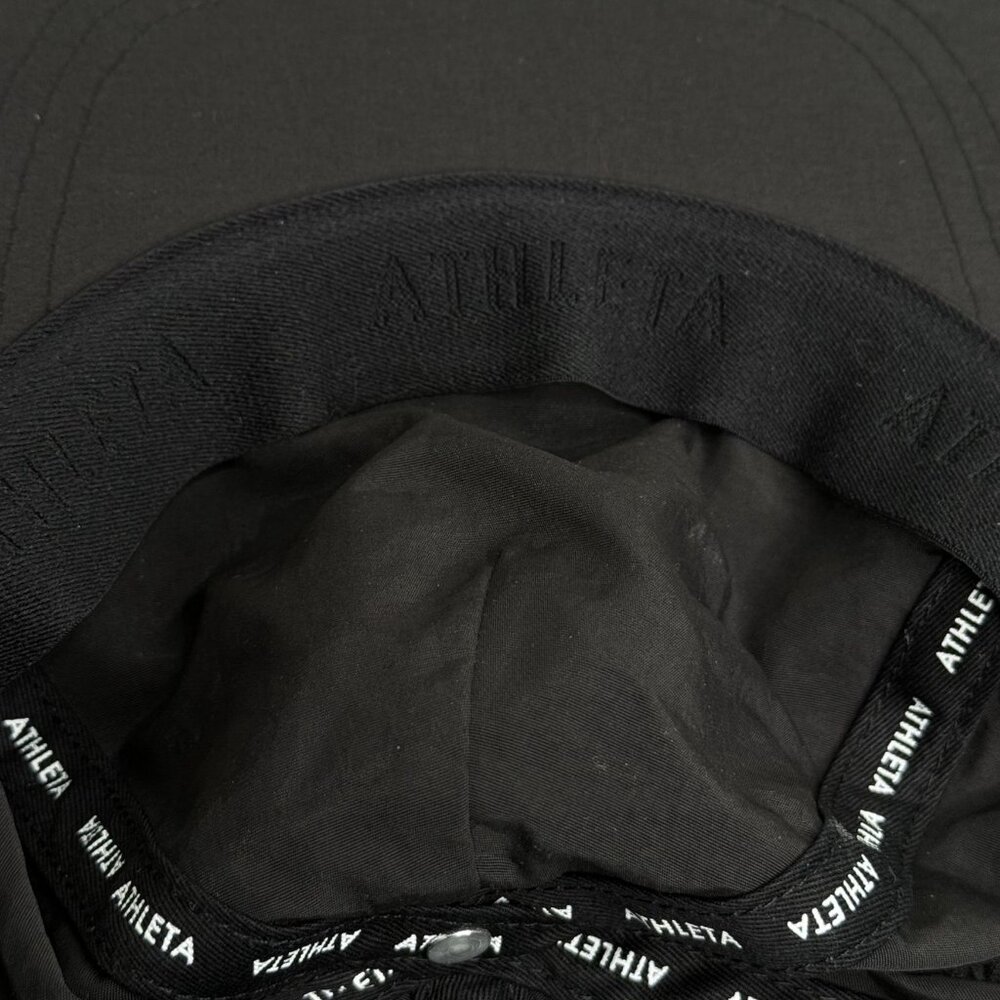 Athleta Black Nylon Adjustable Strap Baseball Cap - Picture 5 of 6